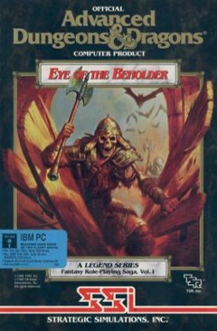 Advanced Dungeons & Dragons: Eye of the Beholder cover