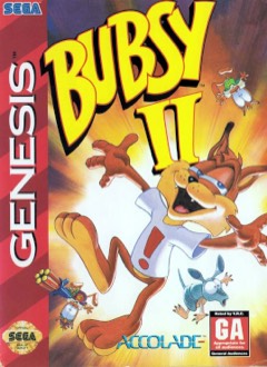 Bubsy II cover