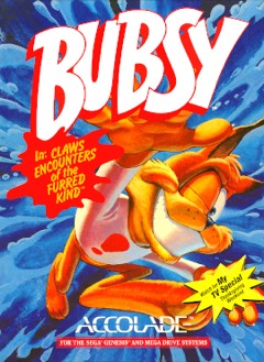 Bubsy in Claws Encounters of the Furred Kind cover