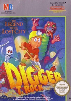 Digger T. Rock: Legend of the Lost City cover