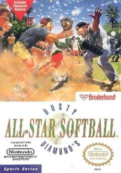 Dusty Diamond's All-Star Softball cover