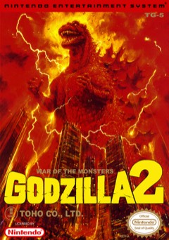 Godzilla 2: War of the Monsters cover
