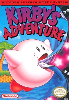 Kirby's Adventure cover