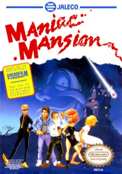Maniac Mansion cover