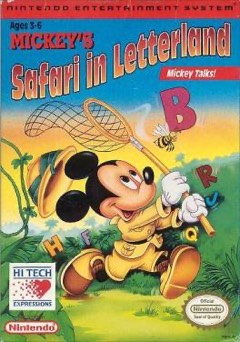 Mickey's Safari in Letterland cover