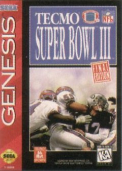 Tecmo Super Bowl III: Final Edition cover