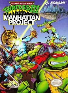 Teenage Mutant Ninja Turtles III: The Manhattan Project cover