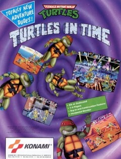 Teenage Mutant Ninja Turtles IV: Turtles in Time cover