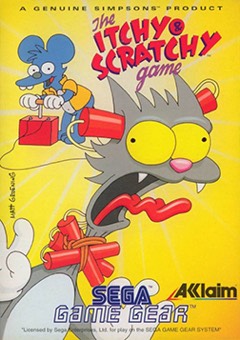 The Itchy & Scratchy Game cover