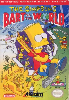 The Simpsons: Bart vs. the World cover