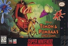 Timon & Pumbaa's Jungle Games cover