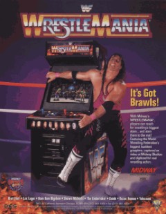 WWF WrestleMania: The Arcade Game cover