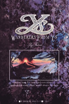 Ys III: Wanderers from Ys cover